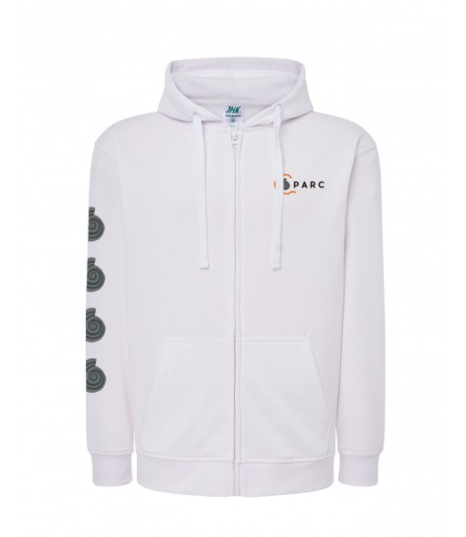 Seashells heart-arm, adult sweatshirt GParc